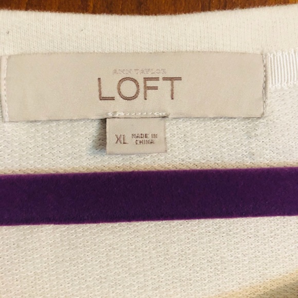 LOFT Beaded Sweatshirt Top - Picture 5 of 7